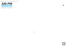 Tablet Screenshot of ampm.co.nz